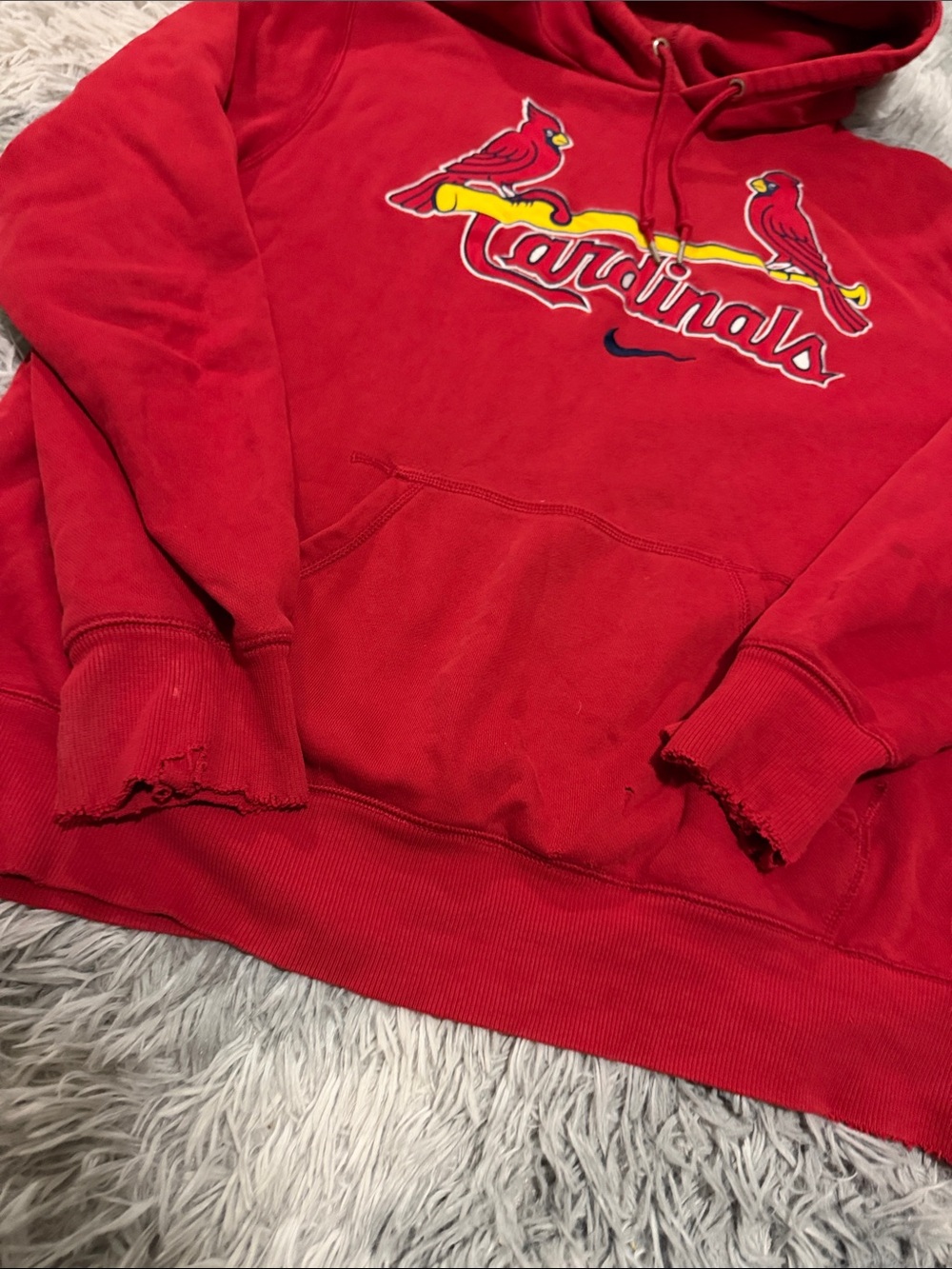 Nike Cardinals Hoodie Pullover Sweater XL - Picture 2 of 5